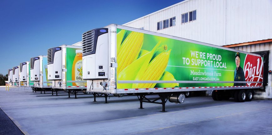 Big Y Improves Refrigerated Grocery Distribution with Carrier Transicold Trailer Units and eSolutions Platform